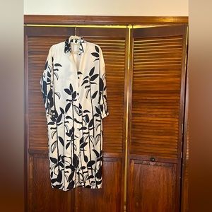 Super chic Zara shirt dress/caftan